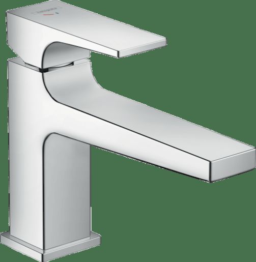 Hansgrohe Metropol - Páková umyvadlová baterie 100 CoolStart s odtokovou soupravou Push-Open, chrom 32503000