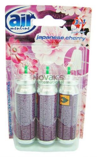 Air happy náplň Japanese Cherry 3x15ml