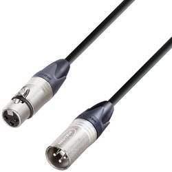 Mikrofonní XLR propojovací kabel AH Cables KM1FMBLK, 1 m, černá