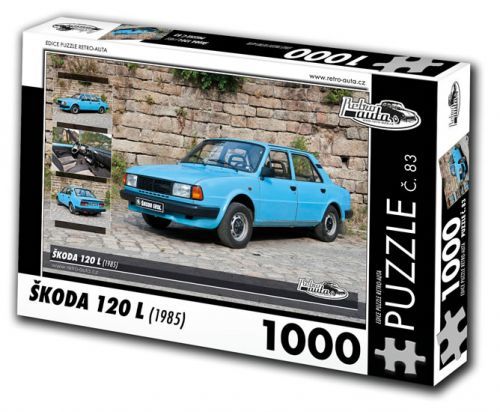 Puzzle ŠKODA 120 L (1985) - 1000 dílků