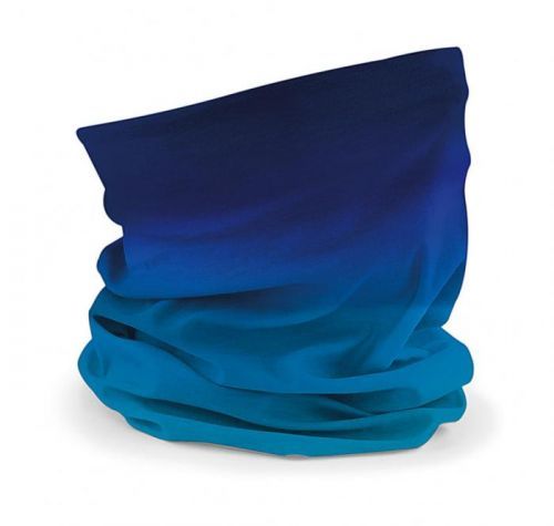 Šátek Beechfield Morf Ombré - modrý
