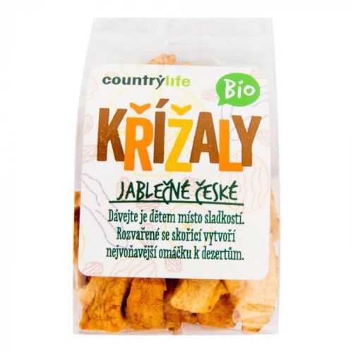 Křížaly jablečné 60 g BIO   COUNTRY LIFE