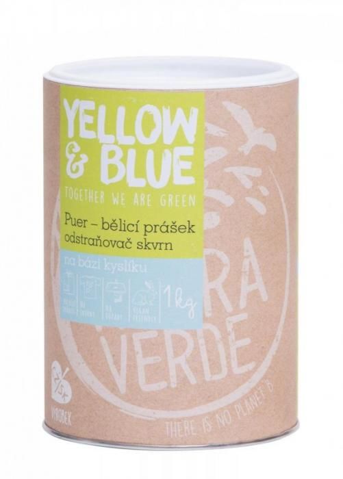 Yellow & Blue Puer bělící prášek 1000 g plastový obal