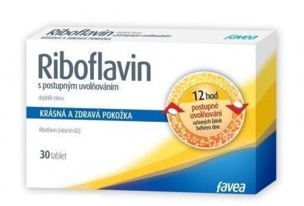 Riboflavin tbl.30 s postupným uvolňováním