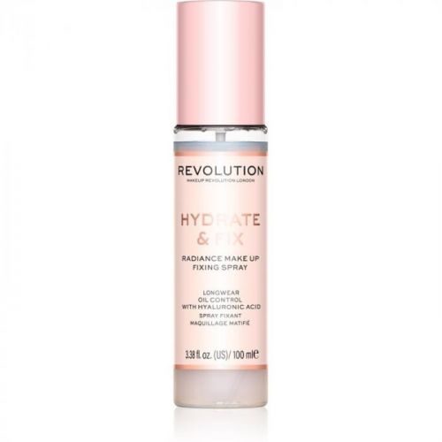 Makeup Revolution Hydrate & Fix fixační sprej na make-up 100 ml