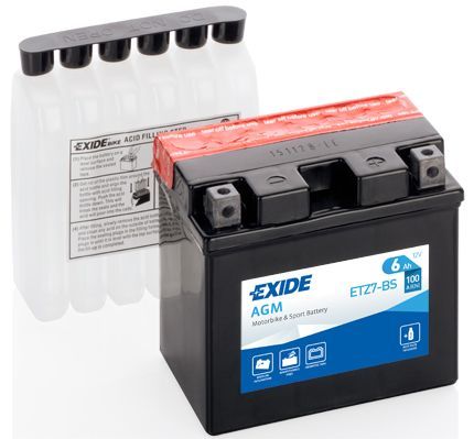 Exide 12V 6Ah ETZ7-BS, EXIDE