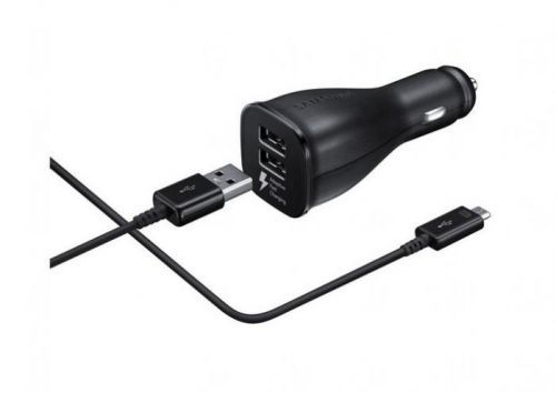 Rychlonabíječka do auta Samsung EP-LN920BB + USB-C (Type C) DG950CBE černá