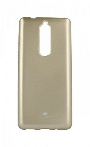 Pouzdro Mercury Nokia 5.1 silikon zlatý 33274