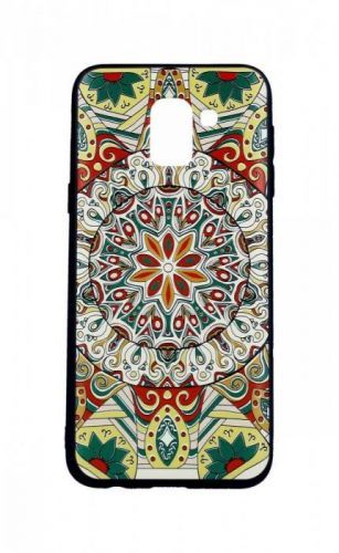 Pouzdro TopQ Samsung J6 3D silikon barevná mandala 34229