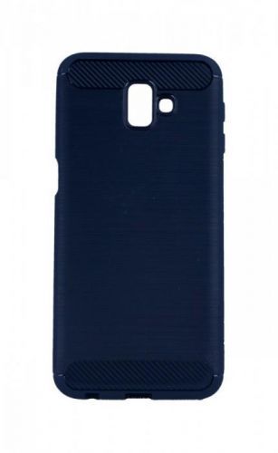 Pouzdro TopQ Samsung J6+ silikon modrý 35068