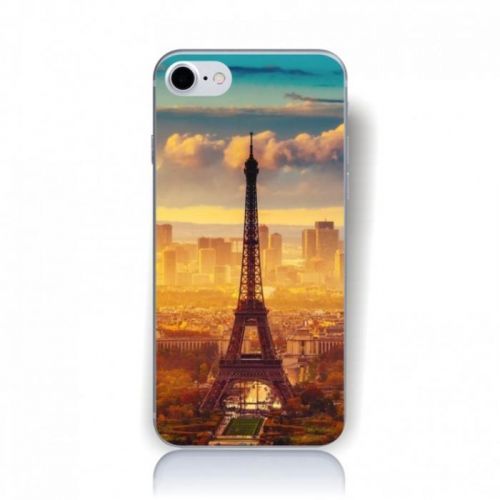 Pouzdro TopQ iPhone 7 pevné Eiffelovka 17941