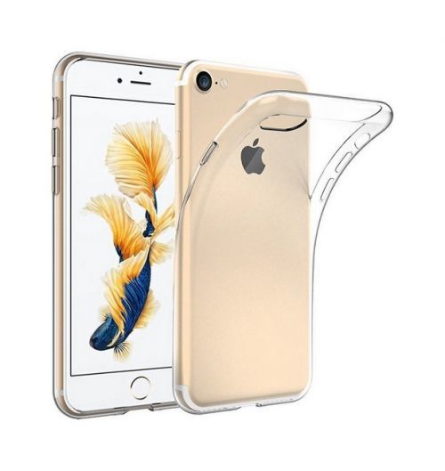 Pouzdro TopQ iPhone 8 silikon ultratenký průhledný 0,5 mm 27358