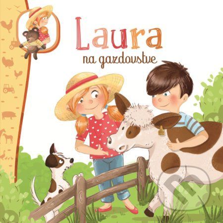 Laura na gazdovstve - Noéllie Copain, Nathalie Janer (ilustrátor)