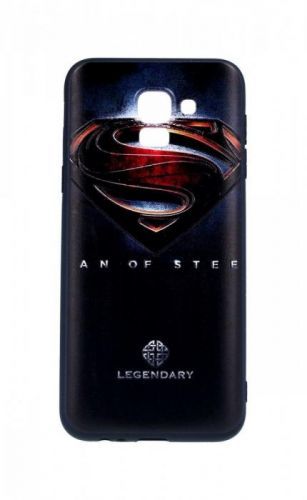 Pouzdro TopQ Samsung J6 3D silikon Superman 2 34235