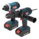 --- Silverstorm 18V Combi Drill & Impact Driver Twin Pack, 18V