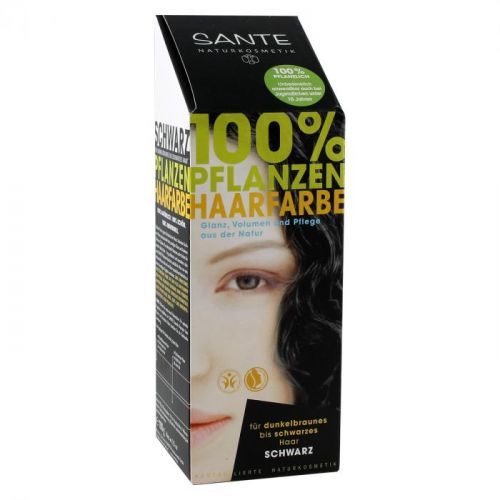 Sante Rostlinná barva na vlasy Černá Bio 100g