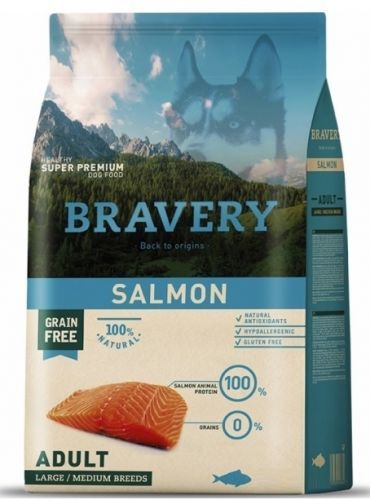 Bravery Adult large & medium Salmon 4 kg