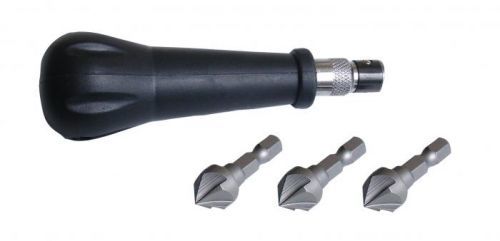 Levior Odjehlovací ruční frézy 3ks