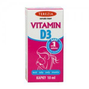 Vitamin D3 BABY od 1. měsíce 10ml -Terezia Company-