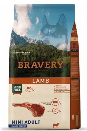 Bravery Adult mini Lamb 2 kg