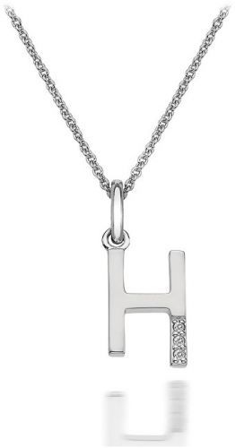 Hot Diamonds Přívěsek Hot Diamonds Micro H Clasic DP408