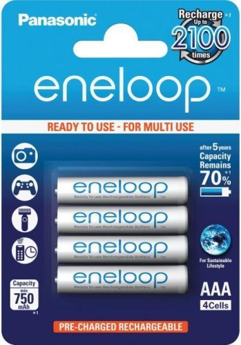 Baterie Panasonic Eneloop AAA 4ks 4MCCE/4BE