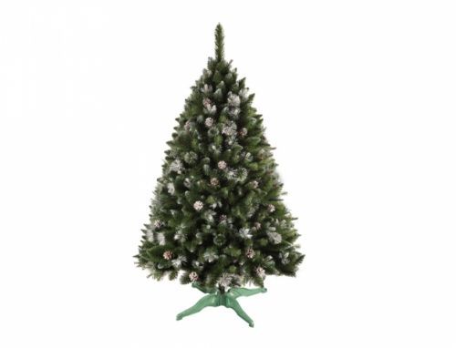 Stromek vánoční s šišk. a stř.konci 160cm/+stoj/um