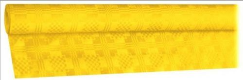 Papírový ubrus rolovaný 8 x 1,2 m - žlutý