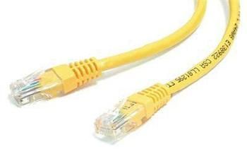 UTP kabel cat.6  10m žlutý