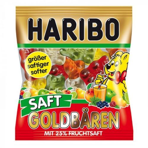 HARIBO Saft Goldbären Zlatí medvídci s ovocnou šťávou