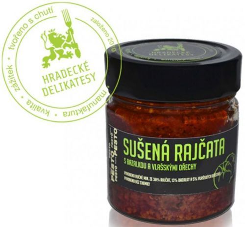 Hradecké delikatesy Pesto ze sušených rajčat San Marzano s vlašskými ořechy