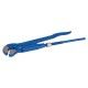 --- Bent-Nose Swedish Pipe Wrench S-Type, Length 560mm – Jaw 50mm (2