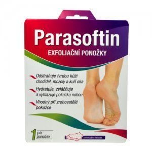 Parasoftin exfoliační ponožky 1 pár