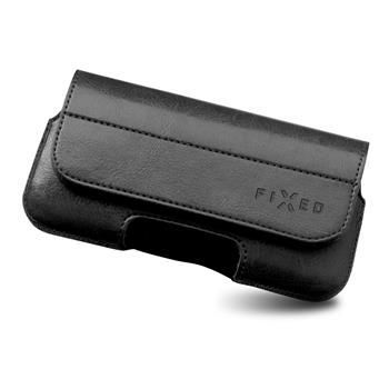 Horizontální pouzdro FIXED Sarif se zavíráním, velikost 6XL, černé