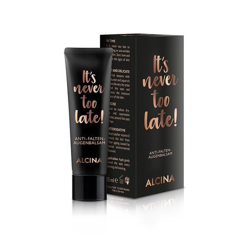 Alcina Intenzivní oční balzám proti vráskám It`s never too late! (Anti-Wrinkle Eye Balm) 15 ml