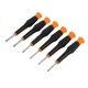 Sada přesných křížových a PZD šroubováků - 6 dílů, 105 mm