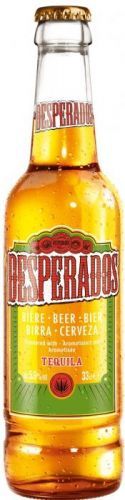 Desperados pivo speciální světlé ochucené s příchutí Tequily sklo