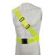 --- Hi-Vis Reflective Sash Belt PVC, 78 - 108cm (30” - 43”)