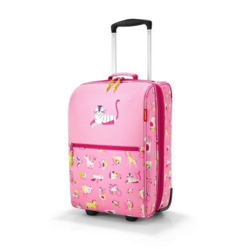 Dětská taška na kolečkách Reisenthel Trolley XS kids Abc friends pink