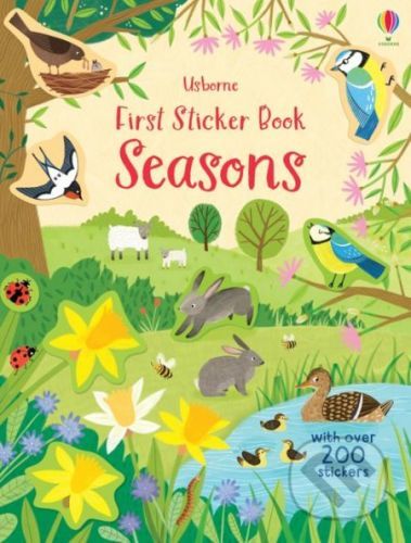 First Sticker Book Seasons - Holly Bathie, Jean Claude (ilustrácie)