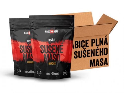 Maso Here - Hovězí Hořčice krabice 15 x 40 g