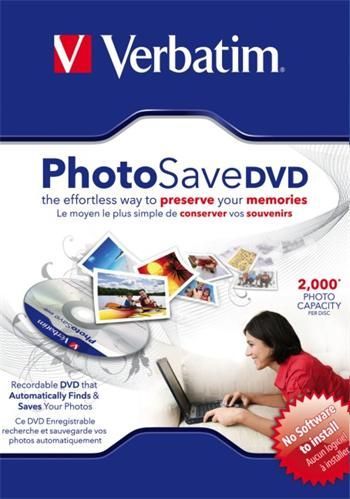 DVD-R Verbatim 8x  EASY PHOTO SAVER DISPLAY BOX