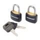 --- Padlock Set Keyed Alike 2pce, 20mm