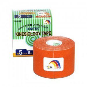 Temtex Tourmaline, tejpovací páska 5cm x 5m oranžová