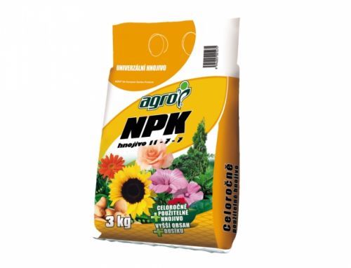 NPK - univerzální hnojivo 3 kg