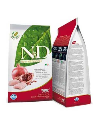 N&D Grain Free Cat Adult Chicken & Pomegr. 300g