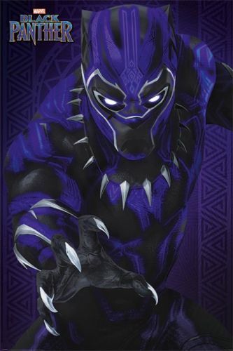 Posters Plakát, Obraz - Black Panther - Glow, (61 x 91,5 cm)
