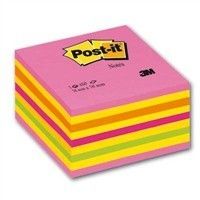 Post-it Bločky v kostce lolipop 76x76mm