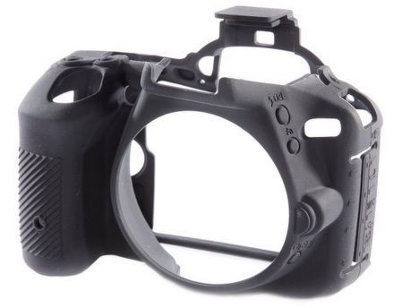 EasyCover silikonové pouzdro pro Nikon D5500 černé