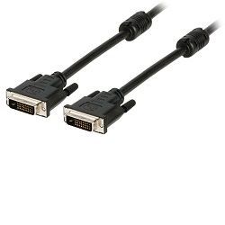 VALUELINE kabel DVI - DVI 5m černý VLCP32050B50